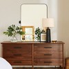 PexFix Iron Metal Frame Windowpane Wall Mirror Farmhouse Rustic Elegant Decor for Living Room Bedroom Bathroom Entryway - 2 of 4
