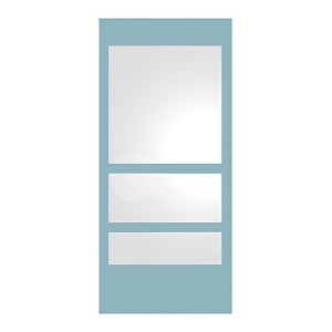 ALFI New Generation Rectangular Ecoloom Mirror with Laminated Colored Glass Border - 1 of 2