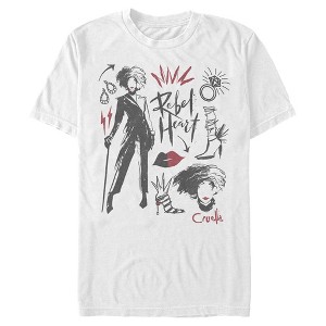 Men's Cruella Fashion Drawings T-Shirt - 1 of 4