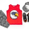 The Juniper Shop Patriotic Eagle Sunglasses Youth Tank Top - 3 of 4