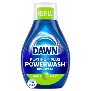 Dawn Platinum Powerwash Dish Spray Refill - Apple -16 fl oz - 1 of 4