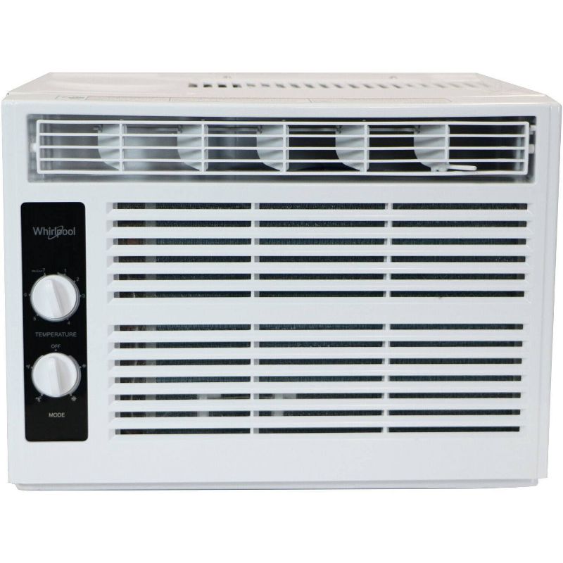 Whirlpool 5000 BTU 115V Window Mounted Air Conditioner and Dehumidifier, 1 of 10