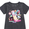 Girls' - LOL Surprise! - Cell Phone Chat Girls Graphic Short Sleeve Fleece Dress - 2 of 3