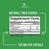 Psyllium Husk Capsules, Max Potency Dietary Fiber 1500mg, 100% Soluble Pills - 60 Capsules;120 Capsules;180 Capsules - 2 of 4