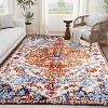 Gulches Vintage Printed Area Rug Ultra Soft Faux Cashmere, Machine Washable, Non-Slip, Kid and Pet Friendly - 4 of 4