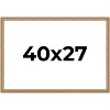 PosterPalooza | 40x27 Wood Antique Frame with UV Acrylic, 4 Finishes: Bronze, Gold, Silver, and Black - 2 of 4