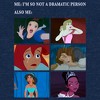 Men's Disney Princesses Dramatic Person Squares T-Shirt - 2 of 4