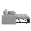 NicBex 52.5" Sofa Bed,Modern Convertible Loveseat Sofa with Adjustable Backrest & Storage Pockets,2-Seater Tufted Couch for Living Room - 4 of 4