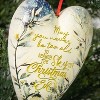 Christmas Heart Gift Ornament Multicolor 5"H - 2 of 3