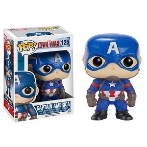 Funko Pop! Marvel Civil War: Civil War Captain America Vinyl Figure #125 - 1 of 1
