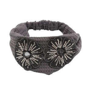 Unique Bargains Women's Wide Five Petals Headband 1 Pc - 1 of 4
