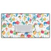 Ninola Design Christmas Baubles ords Desk Mat -Deny Designs - 2 of 4