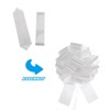 Unique Bargains Glossy Oil Plastic Paper Waterproof Lightweight Gift Wrapping Bow - 3 of 4