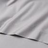 800 Thread Count Solid Sheet Set - Threshold Signature™ - image 3 of 4
