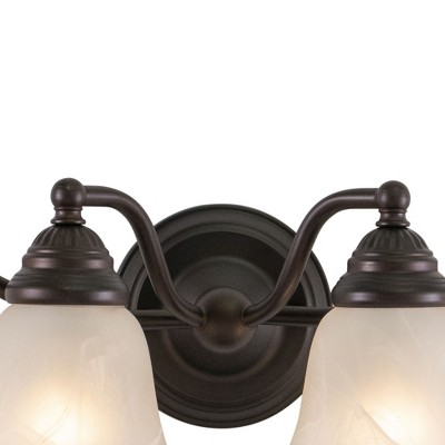 Stanford Oil Burnished Bronze 4-Light Vanity Fixture