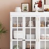 FUFU&GAGA Fashion Tempered Glass Display Cabinet, Multi-layer Compartment Design, Versatile Style, Create Personalised Home Space - 4 of 4