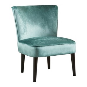 Pietro Mid-Century New Velvet Club Chair - Turquoise - Christopher Knight Home