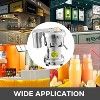 VEVOR Commercial Juice Extractor Heavy Duty Juicer Aluminum Casting and Stainless Steel Constructed Centrifugal Juice Extractor Juicing, Silver - 2 of 4
