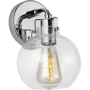 Generation Lighting Clara 10 1/2" High Chrome Wall Sconce - 1 of 3