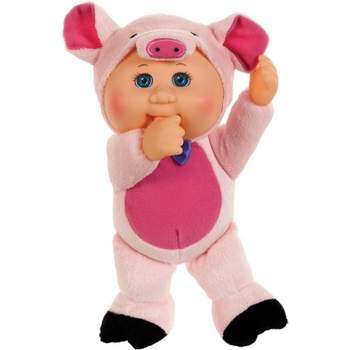 Jazwares Cabbage Patch Kids Cuties Collection  Petunia The Pig Baby Doll 9"