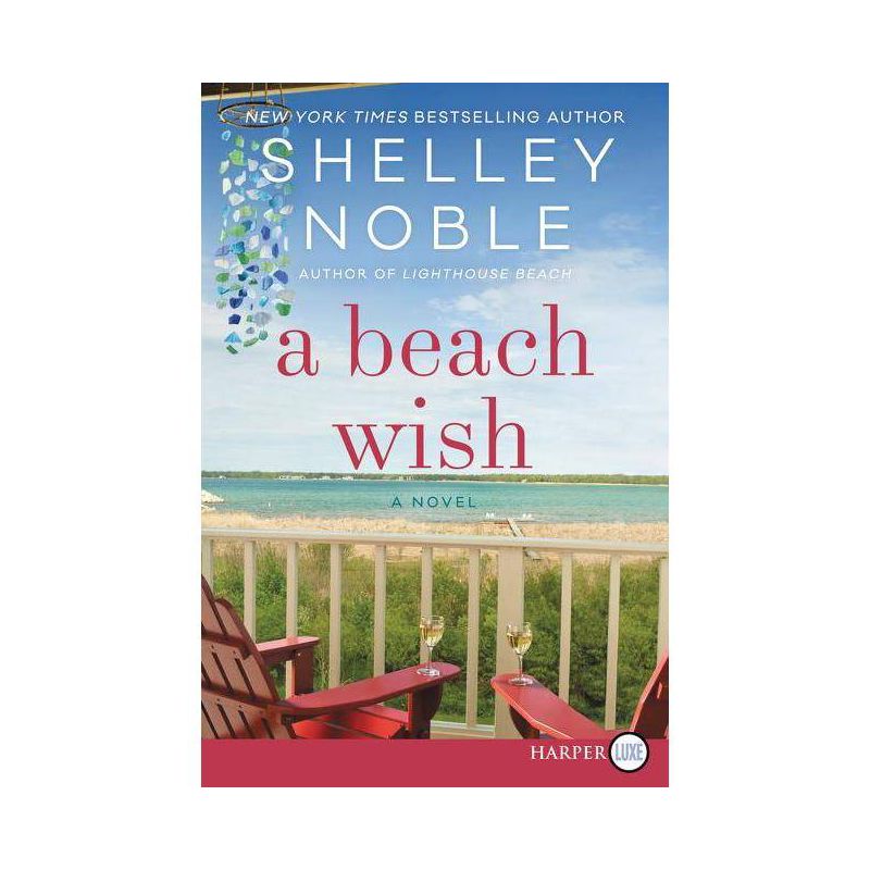 A Beach Wish - Large Print by  Shelley Noble (Paperback), 1 of 2