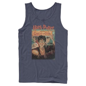 Mens Harry Potter and the Philosopher's Stone Goblet Of Fire Cover Tank Top - 1 of 4