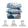 Peace Nest Premium Microfiber Ultra Soft Reversible Quilted Coverlet Set - 4 of 4