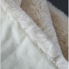 Cassilda Luxury Chinchilla Faux Fur Throw Blanket (50" x 60") - image 4 of 4