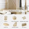 Blu Monaco Desk Organizer Set - 6-Piece Desk Accessories for Mail, Sticky Notes, Pens, Magazines & Documents - 2 of 4