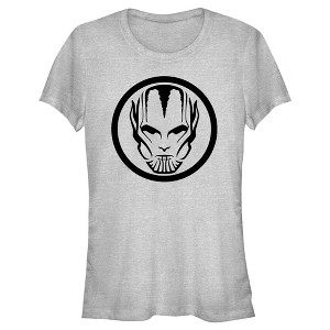 Juniors Womens Marvel: Secret Invasion Skrull Logo T-Shirt - 1 of 4