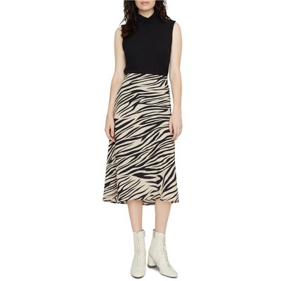 Sanctuary Clothing Womens Animal Print Midi Skirt