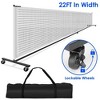 iMountek "Portable Pickleball Net System 22ft Regulation Size with Lockable Wheels & Carrying Bag for Backyard" Black - 4 of 4