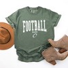 Simply Sage Market Women's Varsity Football Babe Short Sleeve Garment Dyed Tee - 3 of 4