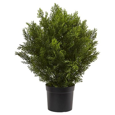 2' Cedar Artificial Bush (Indoor/Outdoor) - Nearly Natural