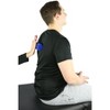 CanDo Massage roll, 6.5x16 cm, Blue - Pair - 2 of 3