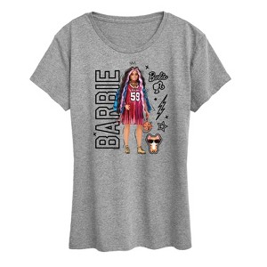 Women's - Barbie - Barbie Street Fashion Short Sleeve Graphic T-Shirt - 1 of 4