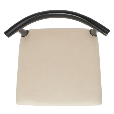 Safavieh Black and Cream Wood Retro Counter Stool