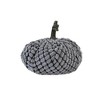Whisen Set of 3, 4.8x4.8x4.8"H Pumpkin, Pumpkin Ornament Decor for Harvest Festival Fall Festival & Thanksgiving - 3 of 4