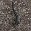 Set of 2 Afton 3 Hook Coat Racks Woodgrain - RiverRidge Home - 4 of 4