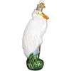 Old World Christmas Glass Blown Ornament, Great Egret - 3 of 4