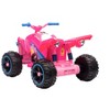 Barbie 12V Kids ATV Ride-On with Rechargeable Battery, LED Headlights, Easy Start, Durable Wheels, Forward & Reverse, Comfy Seat - 3 of 4