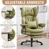 Efomao Big and Tall Office Chair with Footrest - High Back Computer Chair with Adjustable Armrests, Wide Seat Executive Desk Chair - 3 of 4