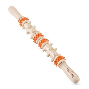 Spalding - Handheld Massager, Portable, Made of Wood, Manual Muscle Relaxation Tool for Back & Shoulders - 1 of 4