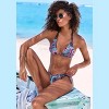 Women's Printed Triangle Bikini Swimsuit Top Bra Sizing - LASCANA - 3 of 4