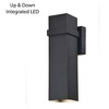 Vaxcel Lavage 2 - Light Sconce in  Textured Black - 4 of 4