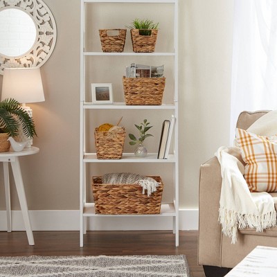 Natural Water Hyacinth Rectangular Storage Basket Set
