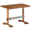 vidaXL Dining Table Multicolor Solid reclaimed wood Medium - 2 of 4