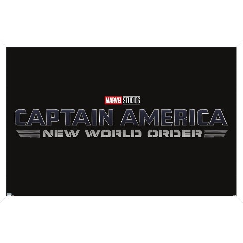 Trends International Marvel Captain America: New World Order - Logo Framed Wall Poster Prints - image 1 of 4