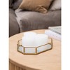 3x3 Pillar Candles Set of 3 - Rustic Unscented No Drip White Candles for Home Decor, Weddings, Centerpieces - 4 of 4