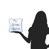 C&F Home 10" x 10" Ocean Is My Home Small Petite  Size Accent Throw Pillow - 4 of 4